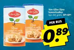 Boni Van Gilse fijne kaneelsuiker aanbieding