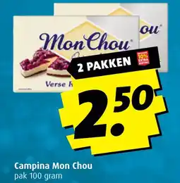 Boni Campina Mon Chou aanbieding