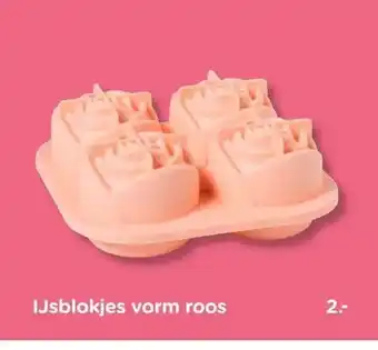 Xenos IJsblokjes vorm roos aanbieding