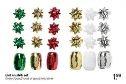 Xenos Lint en strik set aanbieding