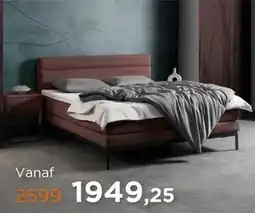 TotaalBED Boxspring Bordeaux aanbieding
