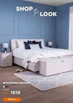 TotaalBED Boxspring Ingmar aanbieding