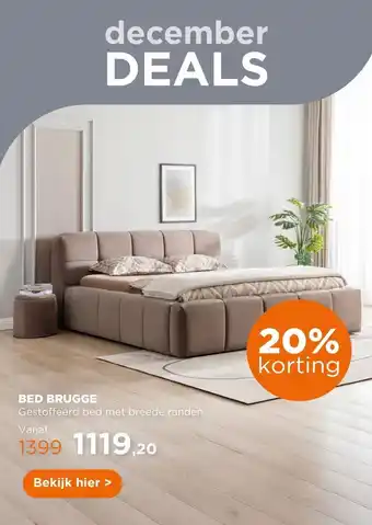 TotaalBED Bed Brugge | 140 x 200 cm | Cyber 676, lever aanbieding