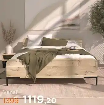 TotaalBED Bed Manchester | 140 x 200 cm | Hoekpoten aanbieding