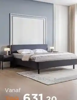 TotaalBED Bed Antwerpen | 140 x 200 cm | Challenger 752, donkerblauw aanbieding