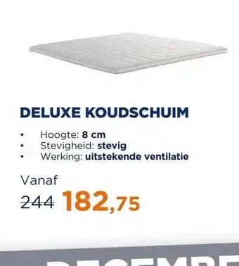 TotaalBED Topmatras Deluxe | Koudschuim aanbieding