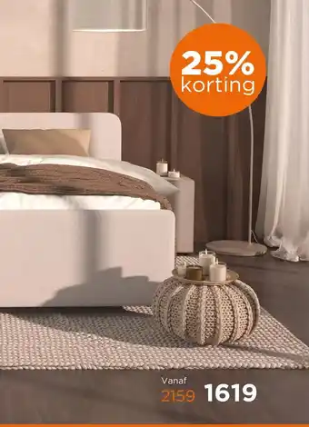 TotaalBED Boxspring Aspo vlak aanbieding