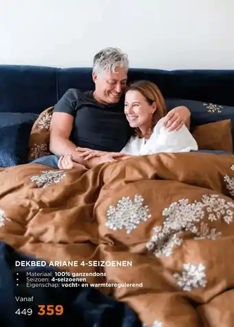 TotaalBED DEKBED ARIANE 4-SEIZOENEN aanbieding
