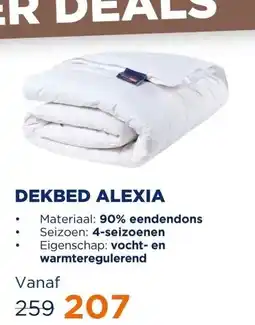 TotaalBED Dekbed Alexia 90% dons | 140 x 200 cm | 4-seizoenen aanbieding