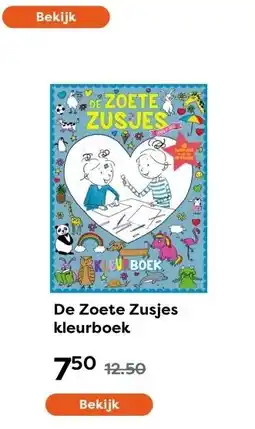 The Read Shop De Zoete Zusjes kleurboek aanbieding