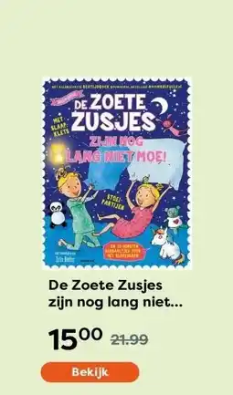 The Read Shop De Zoete Zusjes zijn nog lang niet moe aanbieding
