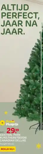 Praxis Central Park Kunstkerstboom Canadian aanbieding