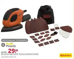 Praxis Black+Decker detailschuurmachine aanbieding