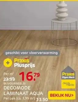 Praxis DecoMode laminaat Aqua Classic Kos 8mm aanbieding