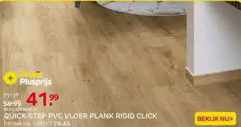 Praxis Quick-Step PVC-vloer Rigid Click - aanbieding