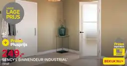 Praxis Sencys Binnendeur Industrial - 3 ruits - aanbieding