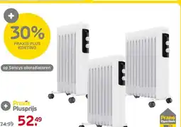 Praxis Sencys Olieradiator 1500W aanbieding