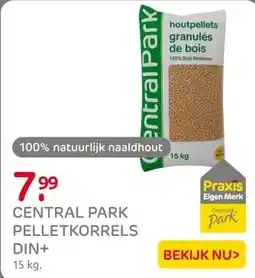 Praxis Central Park 100% natuurlijk naaldhout aanbieding
