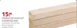 Praxis CanDo schaaflat voordeelpak vurenhout aanbieding