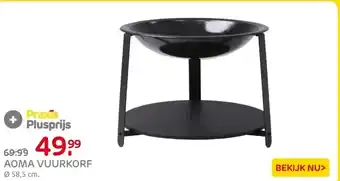 Praxis Naterial vuurkorf Aoma Ø58,7cm aanbieding