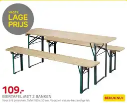 Praxis Tuinset - Hout en Metaal - Natuurlijk - aanbieding