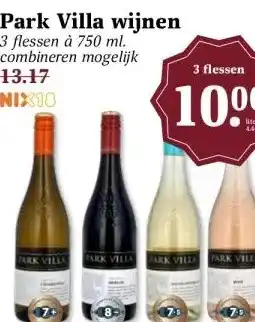 MCD Supermarkt Park Villa wijnen aanbieding