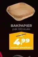 MCD Supermarkt BAKPAPIER aanbieding