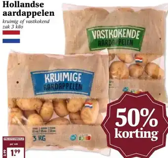 MCD Supermarkt Hollandse aardappelen aanbieding