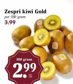 MCD Supermarkt Zespri kiwi Gold aanbieding