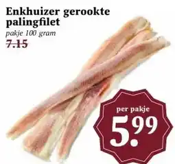 MCD Supermarkt Enkhuizer gerookte palingfilet aanbieding