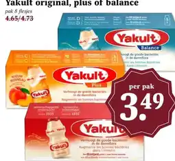 MCD Supermarkt Yakult original, plus of balance aanbieding