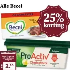 MCD Supermarkt Alle Becel aanbieding