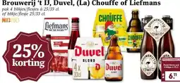 MCD Supermarkt Brouwerij 't IJ, Duvel, (La) Chouffe of Liefmans aanbieding