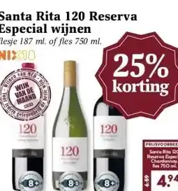 MCD Supermarkt Santa Rita 120 Reserva Especial wijnen aanbieding