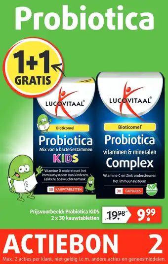 Lucovitaal Probiotica aanbieding