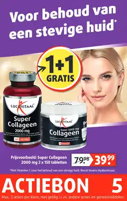 Lucovitaal Super Collageen 2000 mg aanbieding