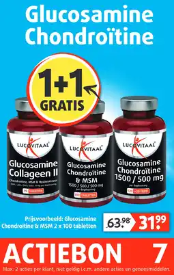 Lucovitaal Glucosamine Chondroitine aanbieding