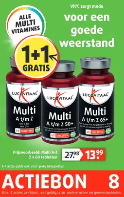 Lucovitaal ALLE MULTI VITAMINES aanbieding