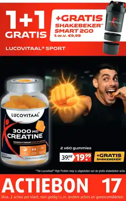 Lucovitaal 3000 MG CREATINE aanbieding