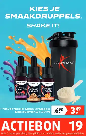 Lucovitaal SMAAKDRUPPELS aanbieding