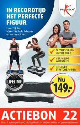 Lucovitaal Luxe Trilplaat aanbieding