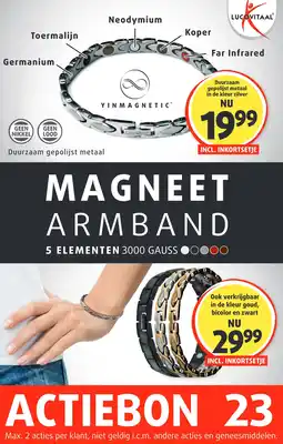 Lucovitaal MAGNEET ARMBAND aanbieding