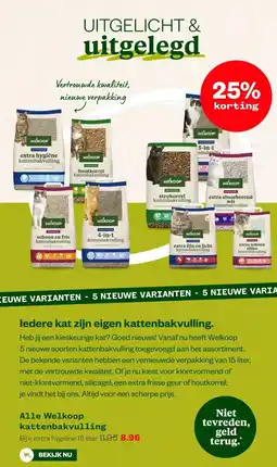 Welkoop Alle Welkoop kattenbakvulling aanbieding