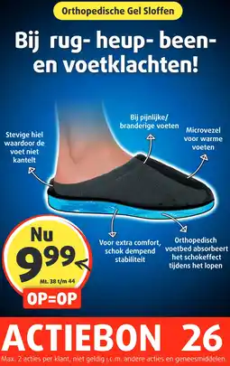 Lucovitaal Orthopedische Gel Sloffen aanbieding