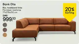 Leen Bakker Bank Otis Bijv. hoekbank links aanbieding