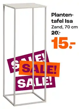 Kwantum Plantentafel Isa aanbieding