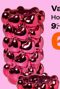 Kwantum Vaas Hartjes aanbieding