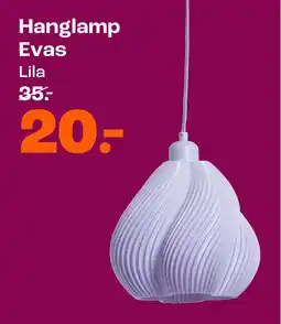 Kwantum Hanglamp Evas Lila aanbieding