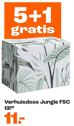 Kwantum Verhuisdoos Jungle FSC aanbieding