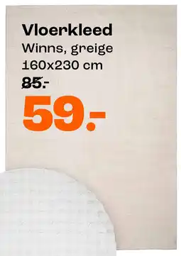 Kwantum Vloerkleed aanbieding